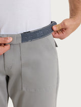 Pantalone Explorer in Heavy Duty Twill di Cotone Neri Uomo - Ragno