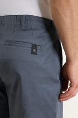 Bermuda con tasche in Satin Power  Neri Uomo - Ragno