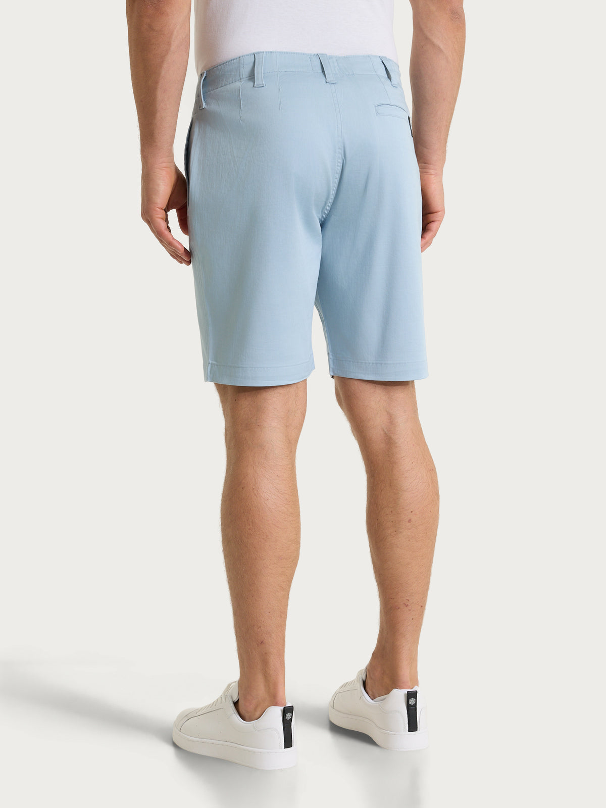 Bermuda con tasche in Satin Power  Azzurri Uomo - Ragno