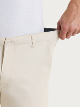 Pantalone con tasche america in Satin Power  Bianchi Uomo - Ragno