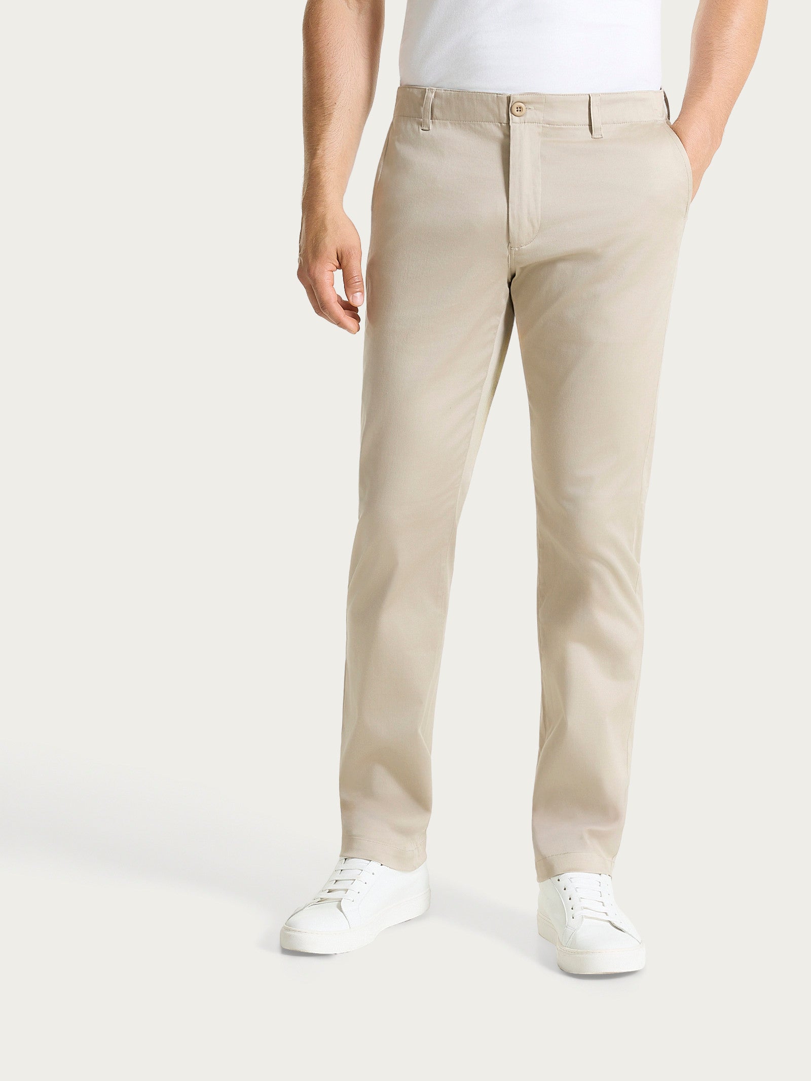 Pantalone con tasche america in Satin Power  Marroni Uomo - Ragno