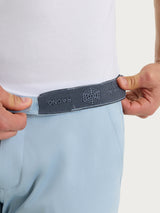 Pantalone con tasche america in Satin Power  Azzurri Uomo - Ragno