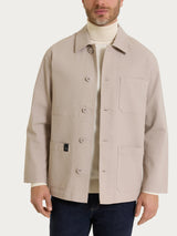 Giacca utility in Canvas Stretch Grigi Uomo - Ragno