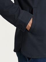 Shacket in Canvas Stretch Blu Uomo - Ragno