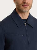 Giacca a manica lunga in Compact Light Blu Uomo - Ragno