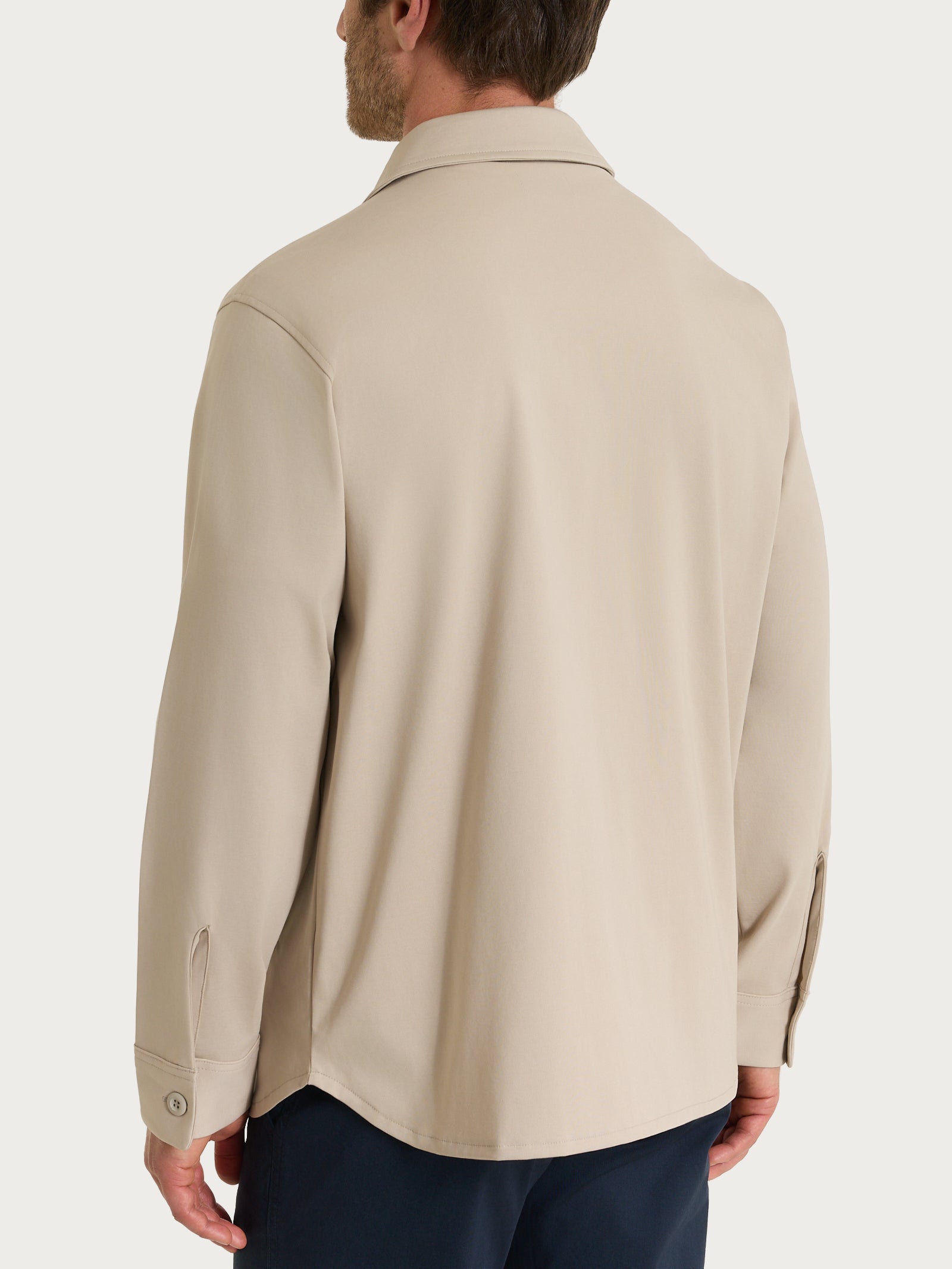 Giacca con tasche in Compact Light Marroni Uomo - Ragno