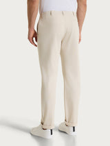 Pantalone con tasche america in Compact Light Bianchi Uomo - Ragno