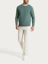 Pantalone con tasche america in Compact Light Bianchi Uomo - Ragno