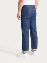 Jeans Bootleg in Light Denim Viola Uomo - Ragno