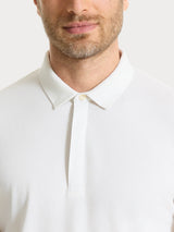 Polo a manica corta in Cotone Piquet Double Mercerized Bianchi Uomo - Ragno