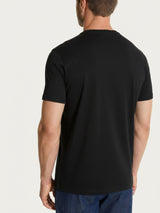 Maglietta girocollo tinta unita in Ultralight Neri Uomo - Ragno