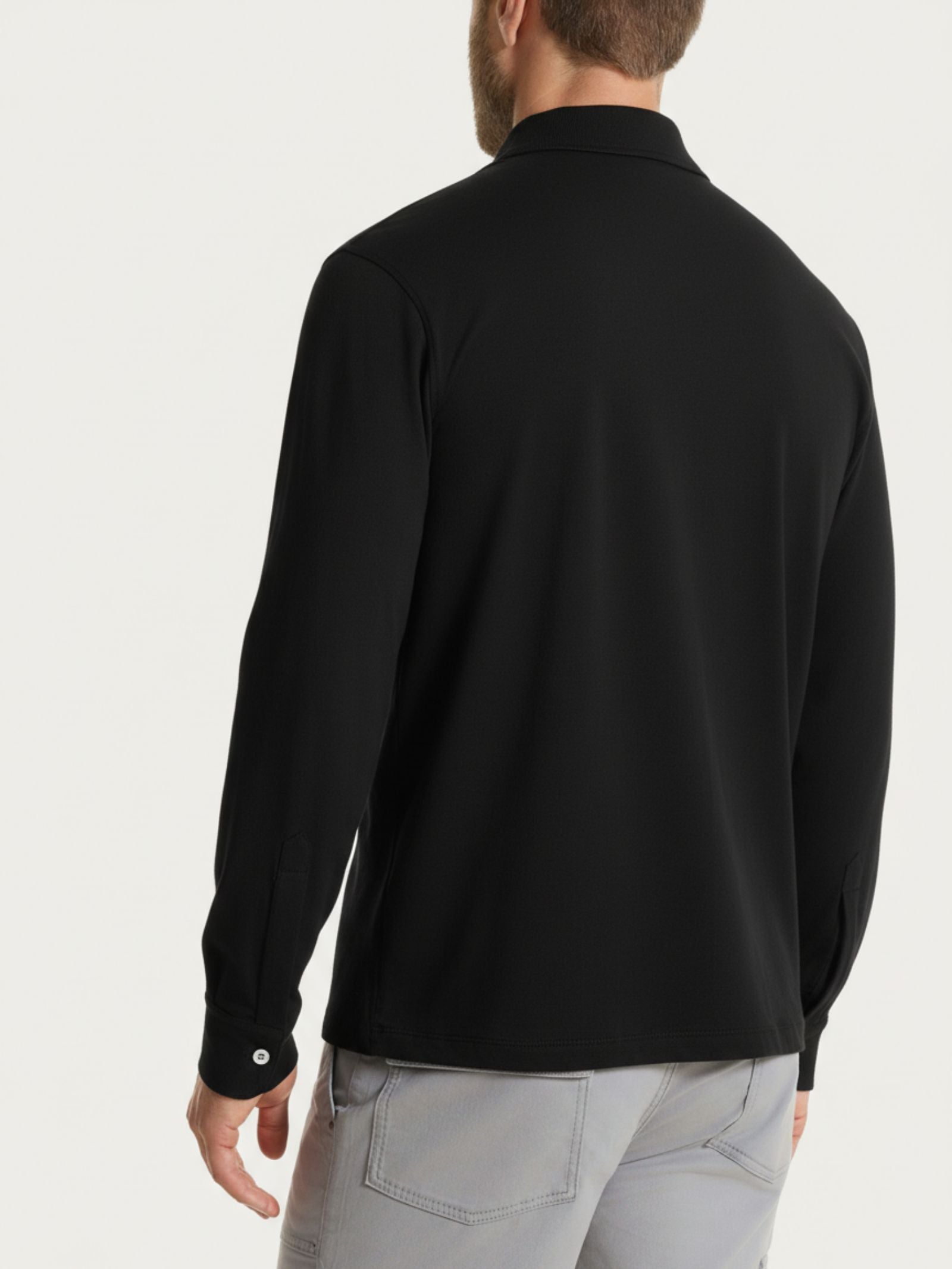 Maglietta a manica lunga in Ultralight Neri Uomo - Ragno