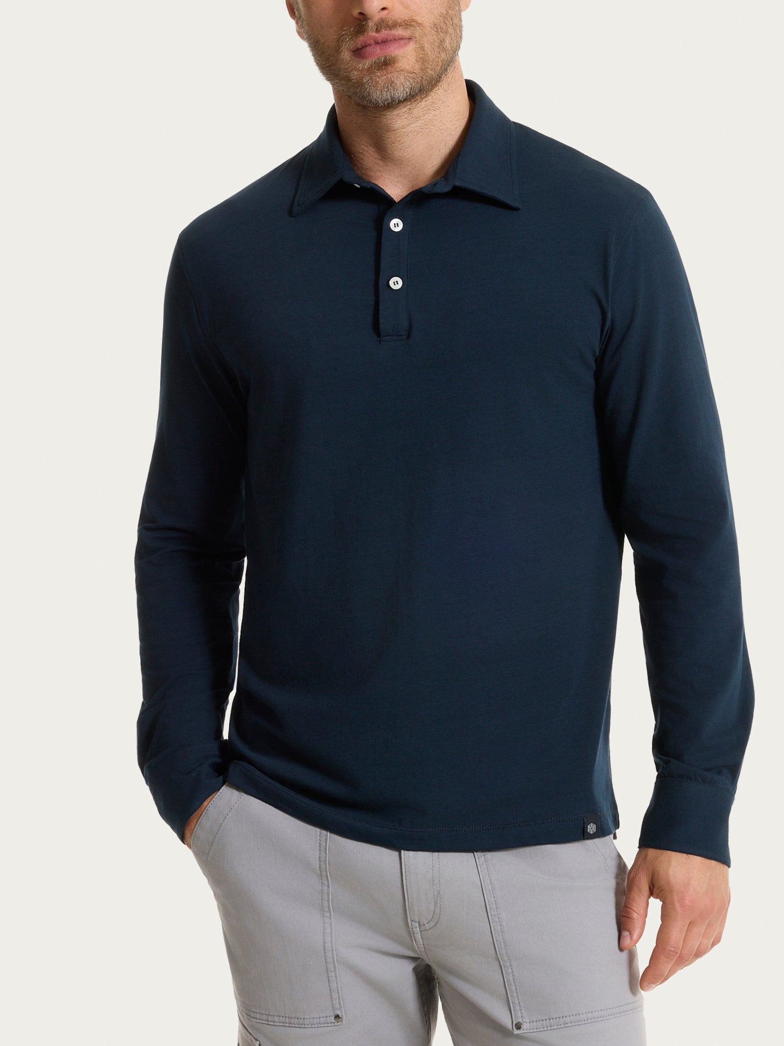 Maglietta a manica lunga in Ultralight Blu Uomo - Ragno