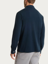 Maglietta a manica lunga in Ultralight Blu Uomo - Ragno