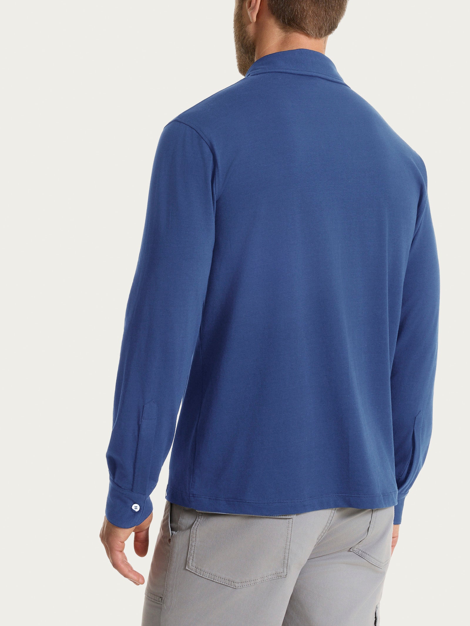 Maglietta a manica lunga in Ultralight Blu Uomo - Ragno