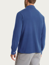 Maglietta a manica lunga in Ultralight Blu Uomo - Ragno