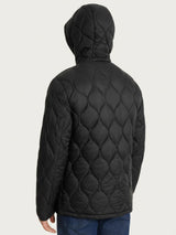Piumino con cappuccio Onion Quilt Neri Uomo - Ragno