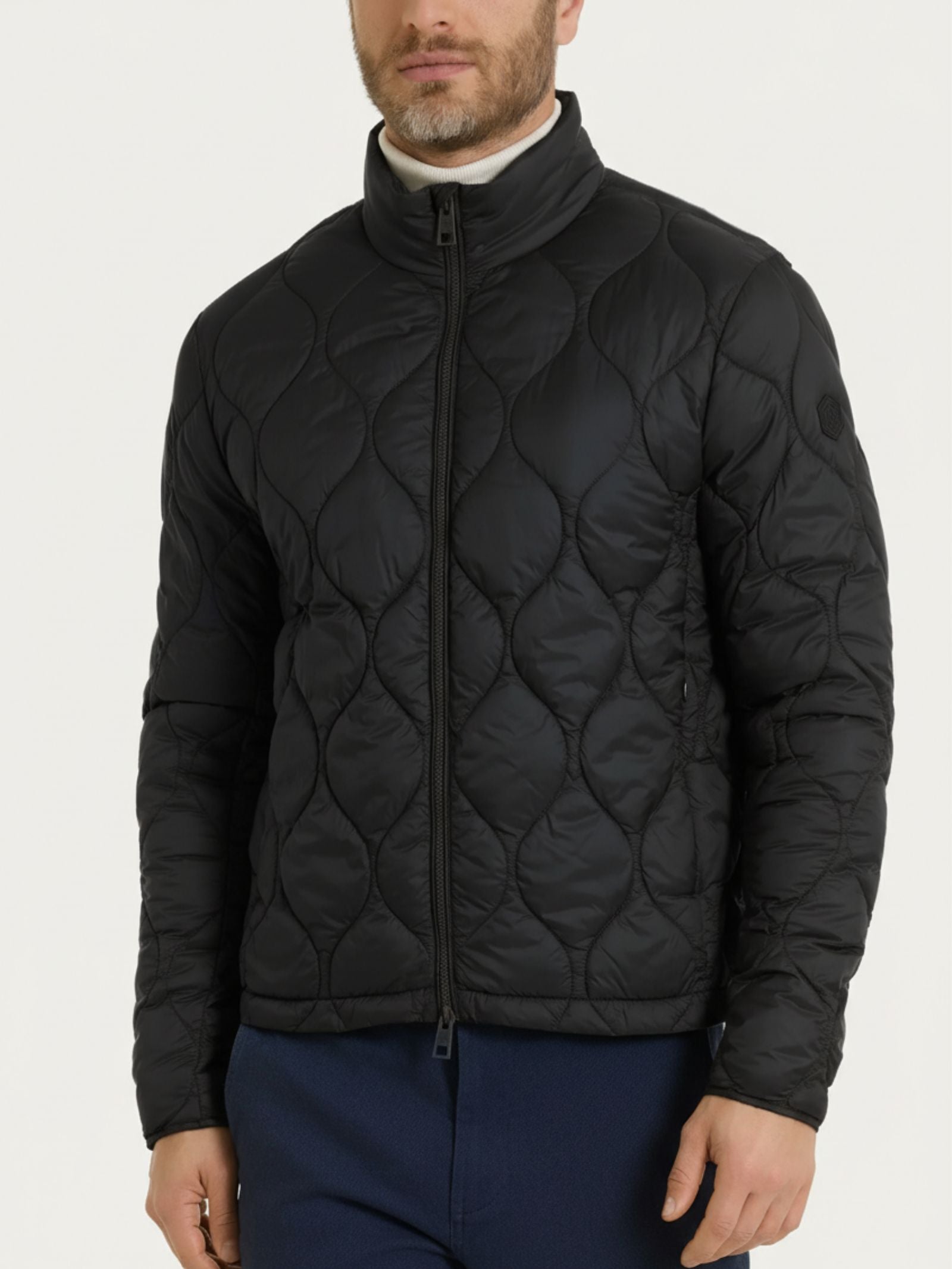 Piumino puffer Onion Quilt Neri Uomo - Ragno