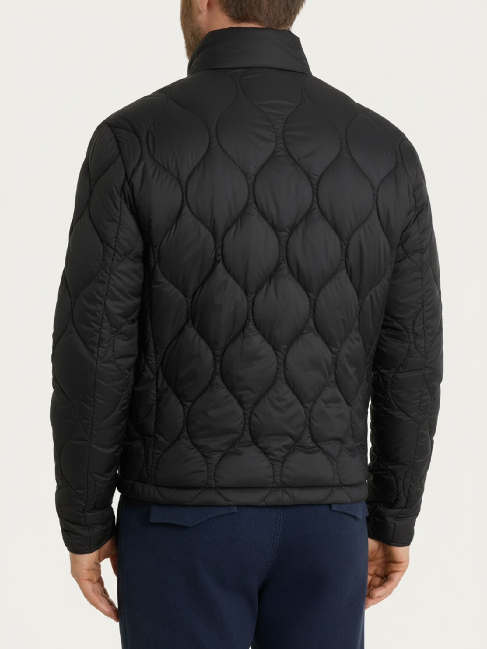 Piumino Onion Quilt Neri Uomo - Ragno