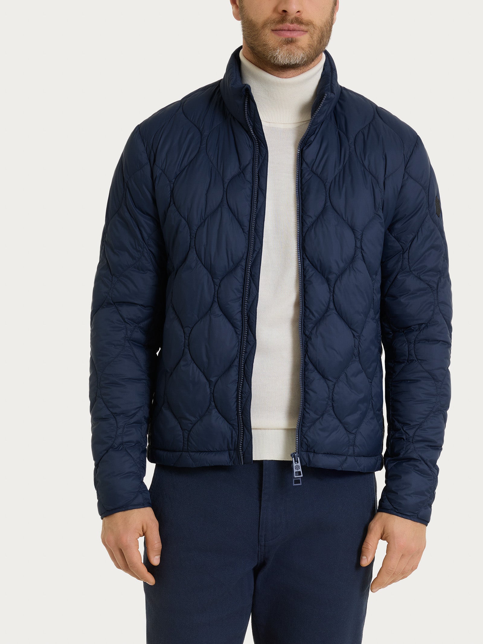 Piumino puffer Onion Quilt Blu Uomo - Ragno