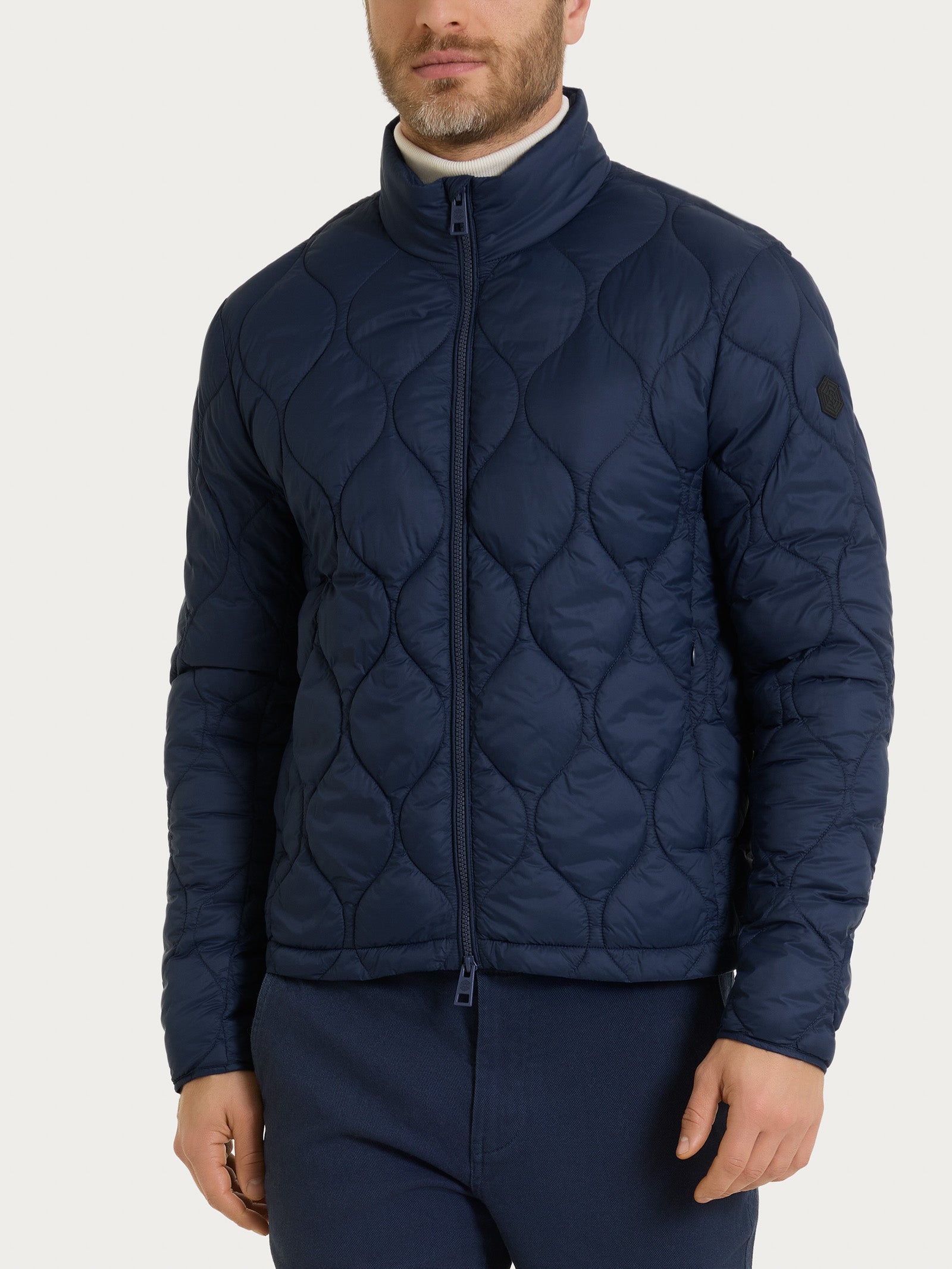 Piumino Onion Quilt Blu Uomo - Ragno