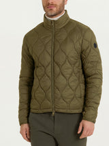Piumino puffer Onion Quilt Verdi Uomo - Ragno