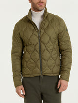 Piumino puffer Onion Quilt Verdi Uomo - Ragno