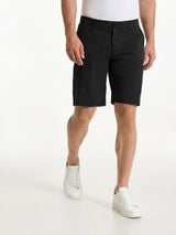 Bermuda Cargo in Super Fresh Neri Uomo - Ragno