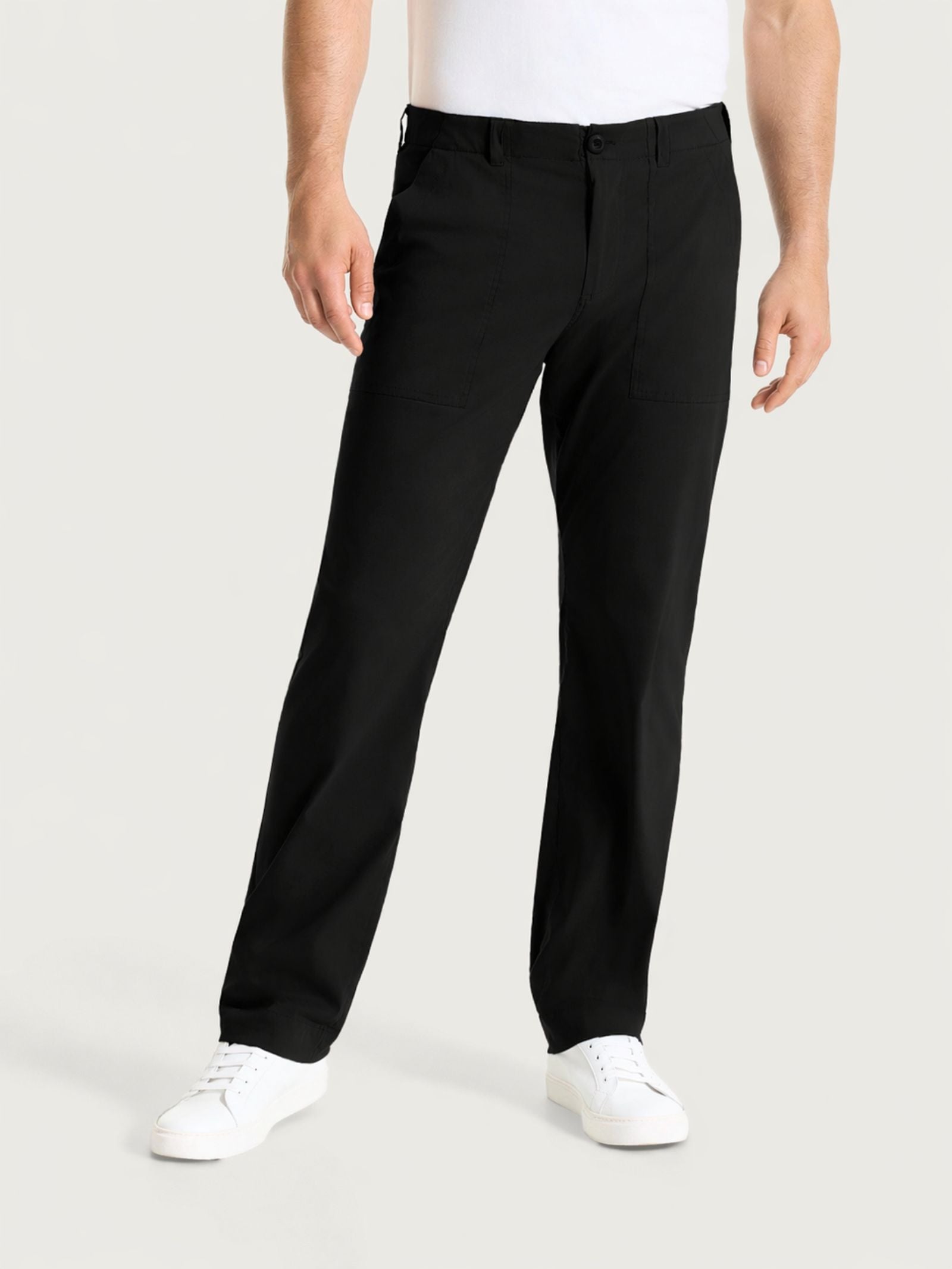 Pantalone Explorer in Super Fresh Neri Uomo - Ragno
