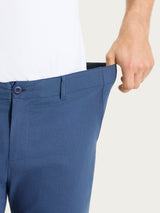Pantalone con tasche america in Super Fresh Blu Uomo - Ragno