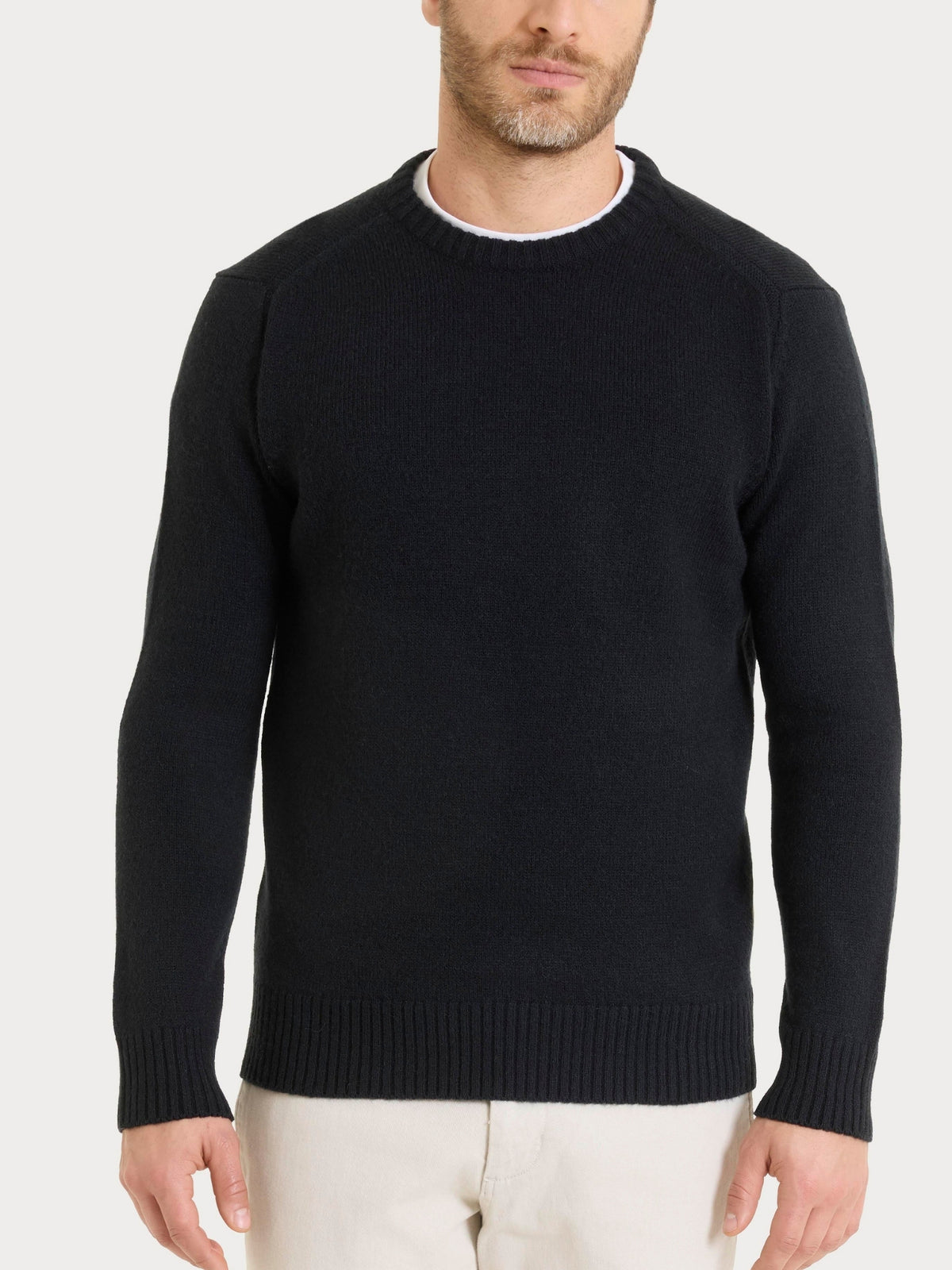 Maglia girocollo in NaturalSoft Blu Uomo - Ragno