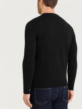 Maglia girocollo in NaturalSoft Neri Uomo - Ragno